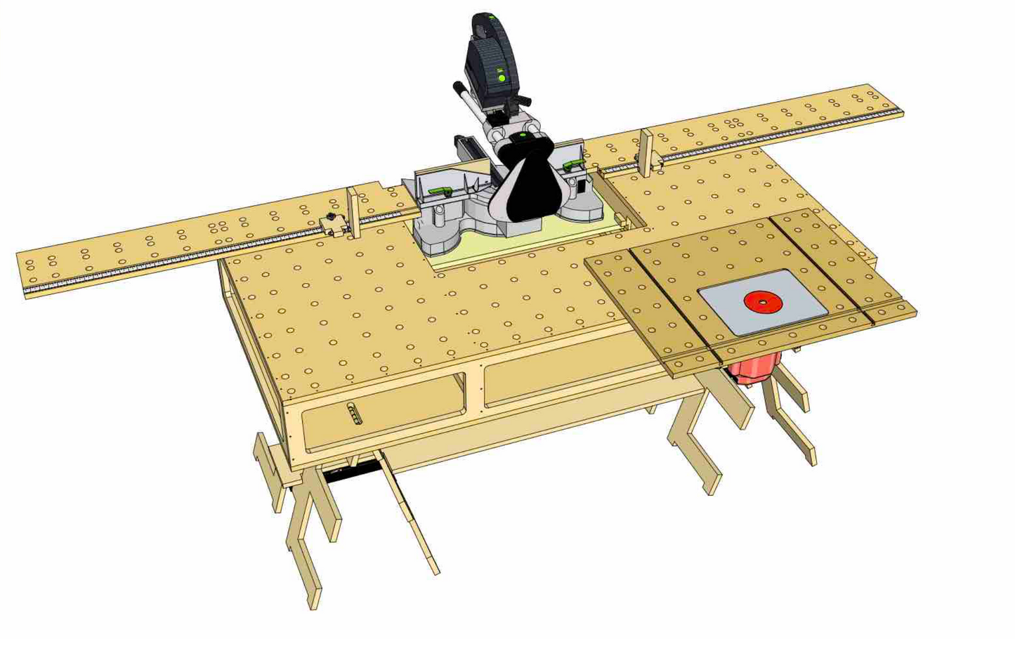 The Paulk Smart Router Table Gen-2 (PSRT-G2)
