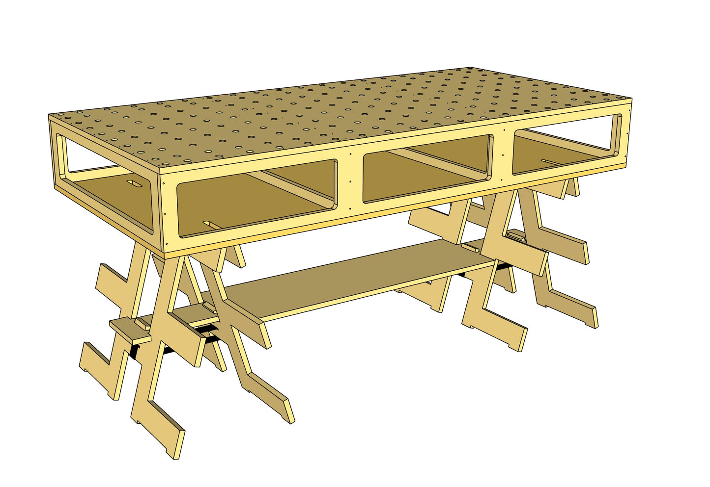 The Paulk Smart Bench Plans (PSB)