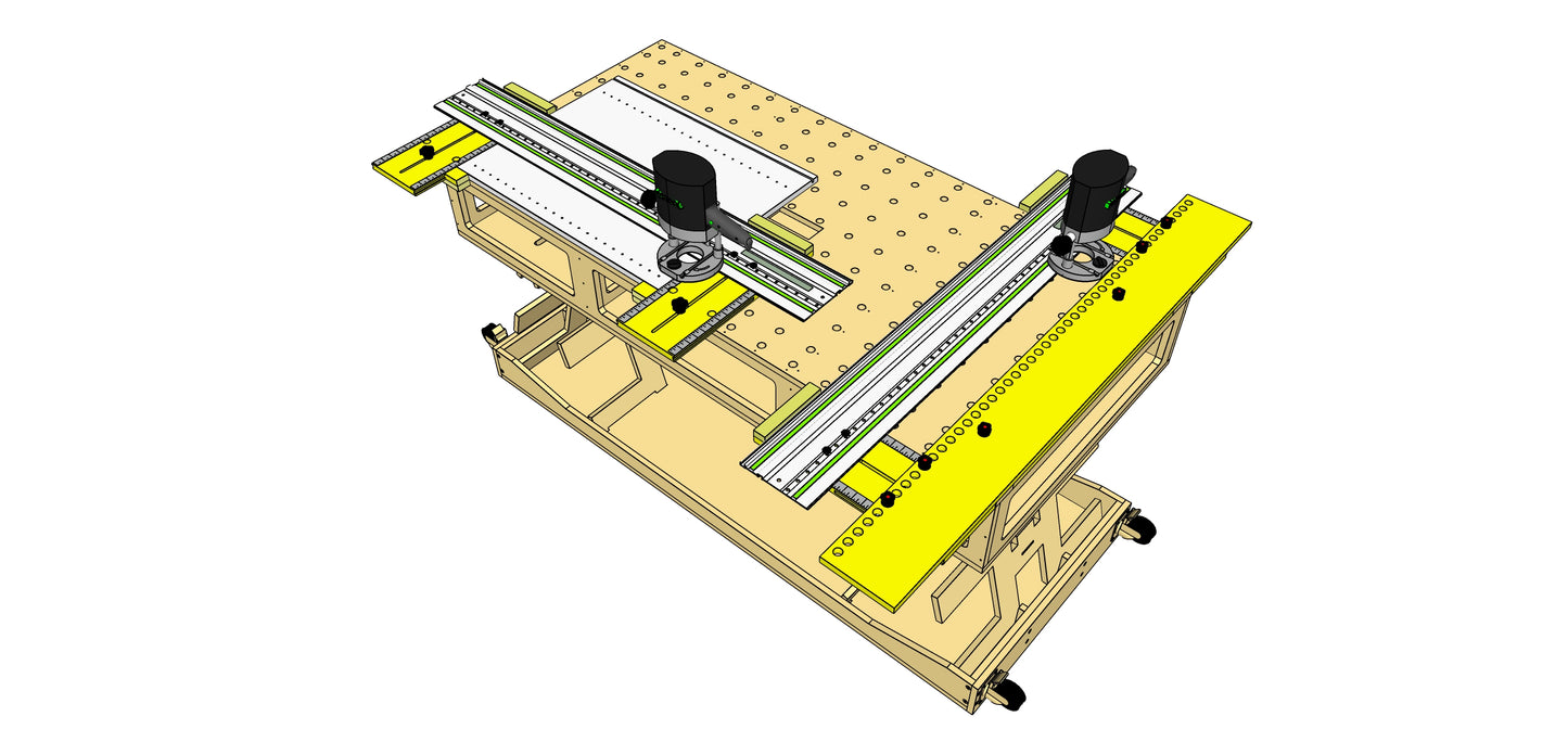 Paulk Smart LR32/MFT Jig Plans (PSLR32MFTJIG)